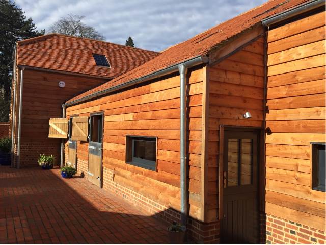 41 Larch Feather Edge Cladding by Co2 Timber