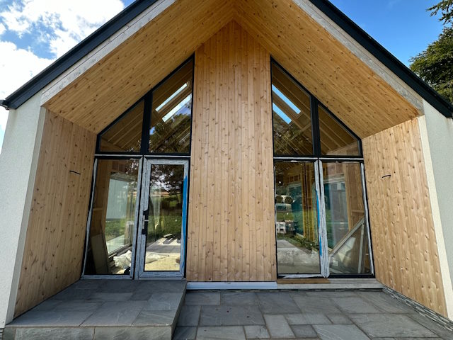 Shadow gap Cladding 181 British Cedar Shadow Gap