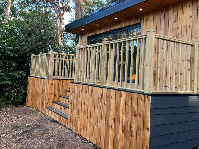British Cedar Shadow Gap 165 Co2 Timber British Western Red Cedar Cladding 165